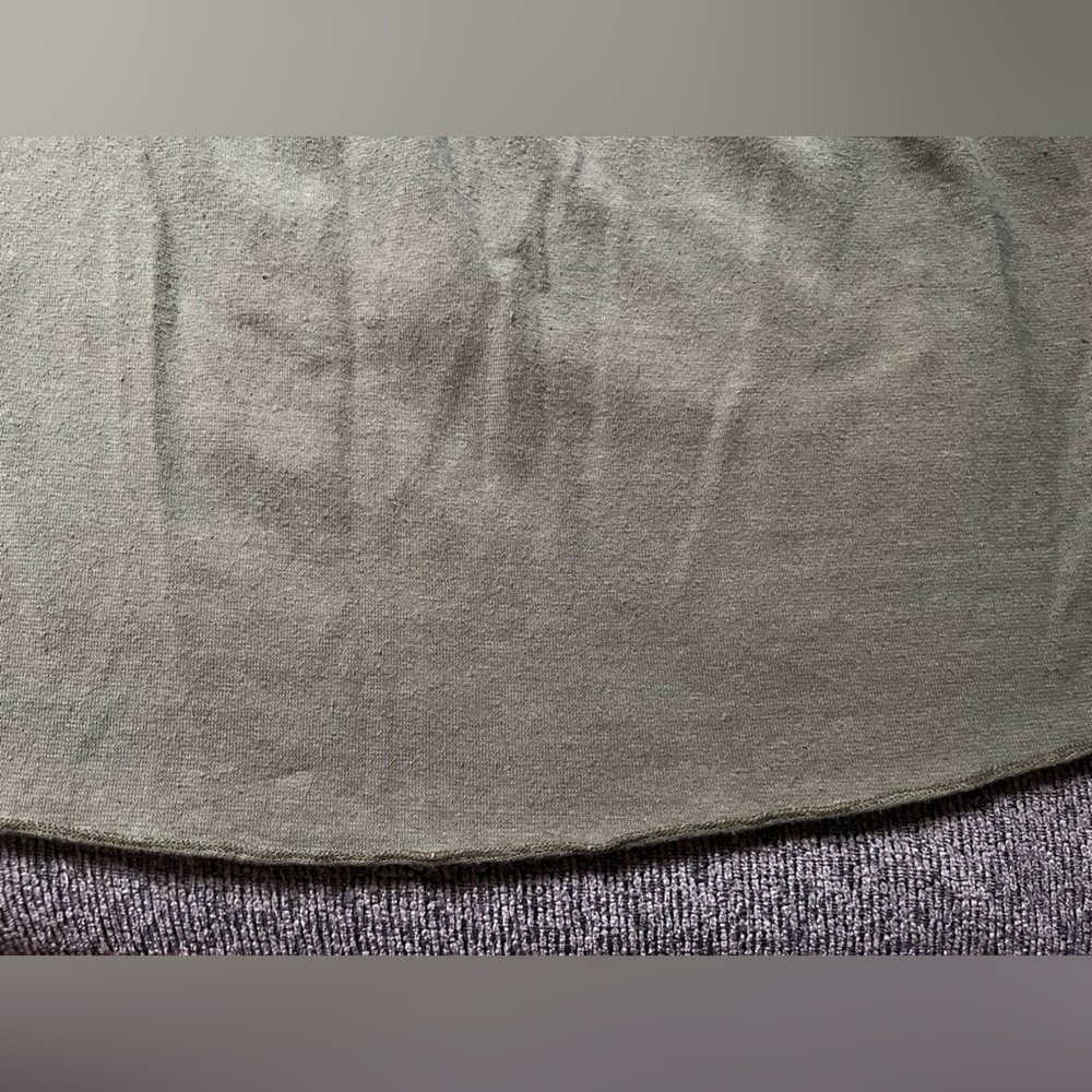 Gaia Conceptions heavy hemp cotton Mimosa below knee skirt with pockets NEW - Picture 11 of 16